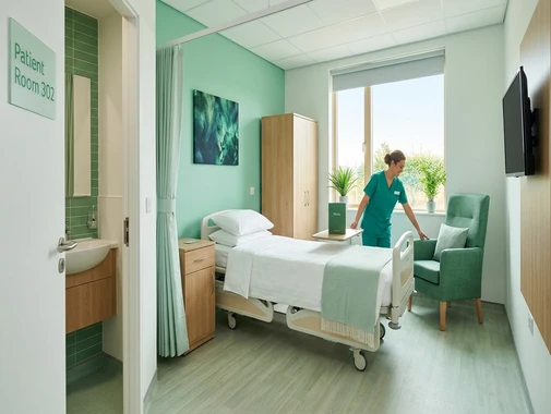 Rooms at AS Medical Complex Islamabad