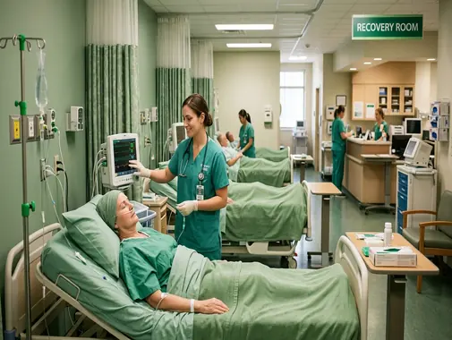 Recovery Room at AS Medical Complex Islamabad